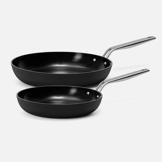 Serpenyő szett Meda 4.0, ø 26 cm + ø 30 cm, 2 db - Serpenyők tapadásmentes kerámia bevonattal, fekete
