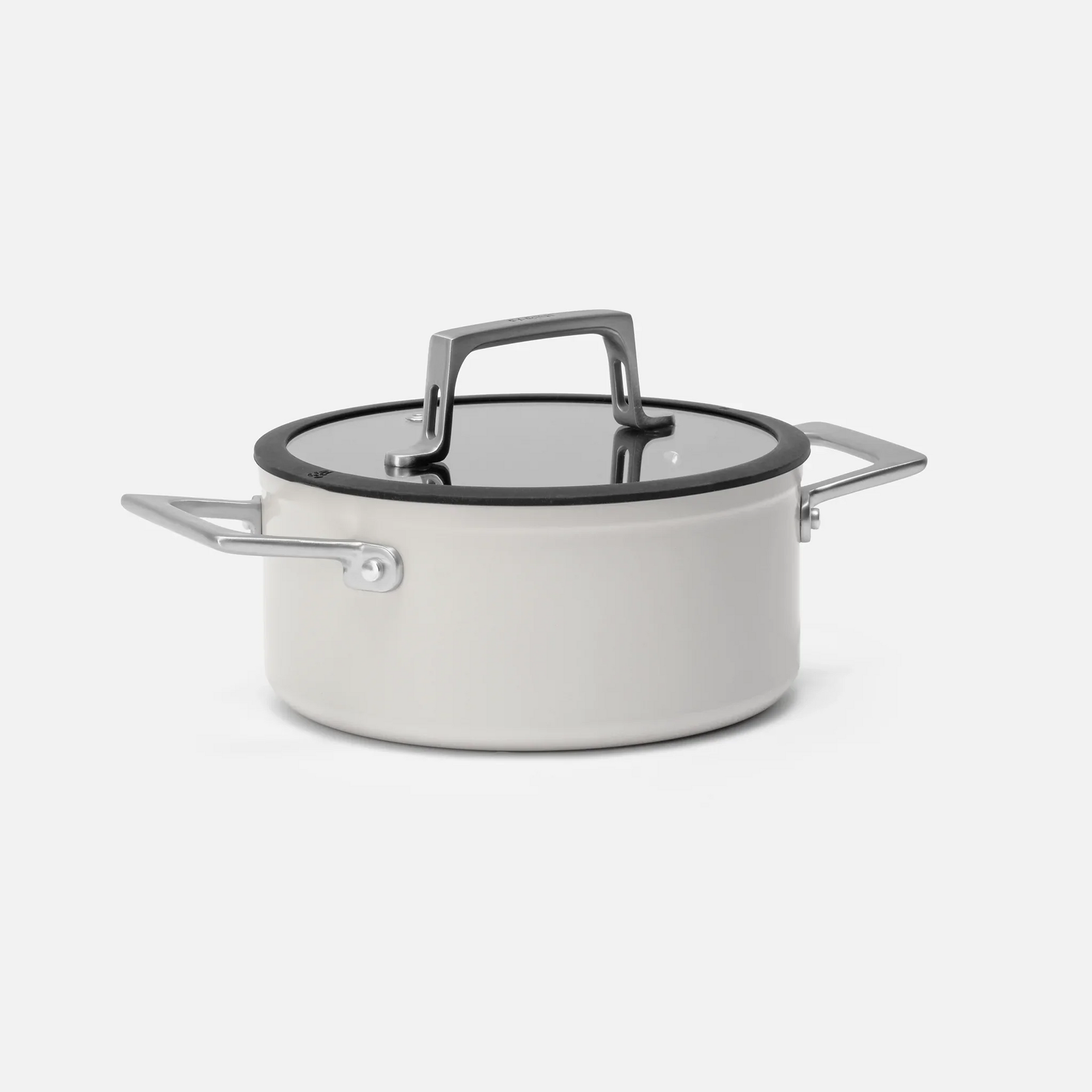 Fazék Meda 4.0, ø 20 cm (2,4 l) - Tapadásmentes fazék kerámia bevonattal fedővel, szürke