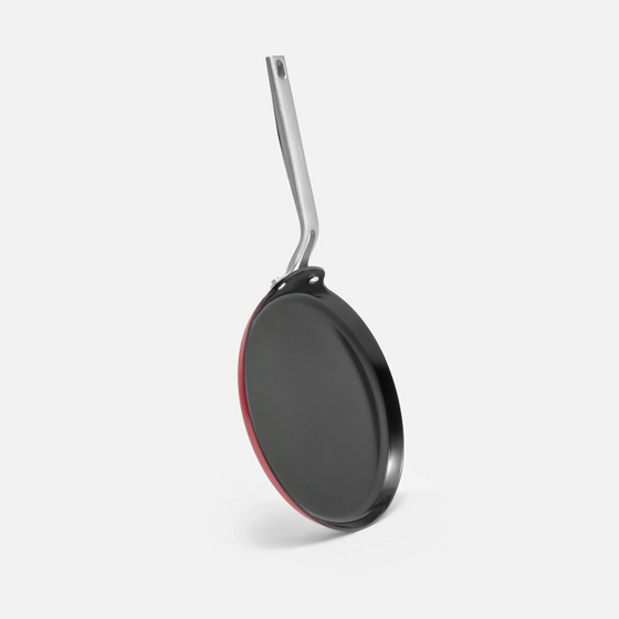 Palacsintasütő Meda 4.0, ø 26 cm - Tapadásmentes serpenyő kerámia bevonattal fedő nélkül, bordó