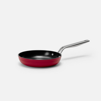 Serpenyő Meda 4.0, ø 20 cm - Tapadásmentes serpenyő kerámia bevonattal fedő nélkül, bordó