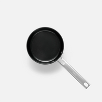 Nyeles lábas Meda 4.0, ø 16 cm (1,3 l) - Tapadásmentes nyeles lábas kerámia bevonattal fedővel, szürke