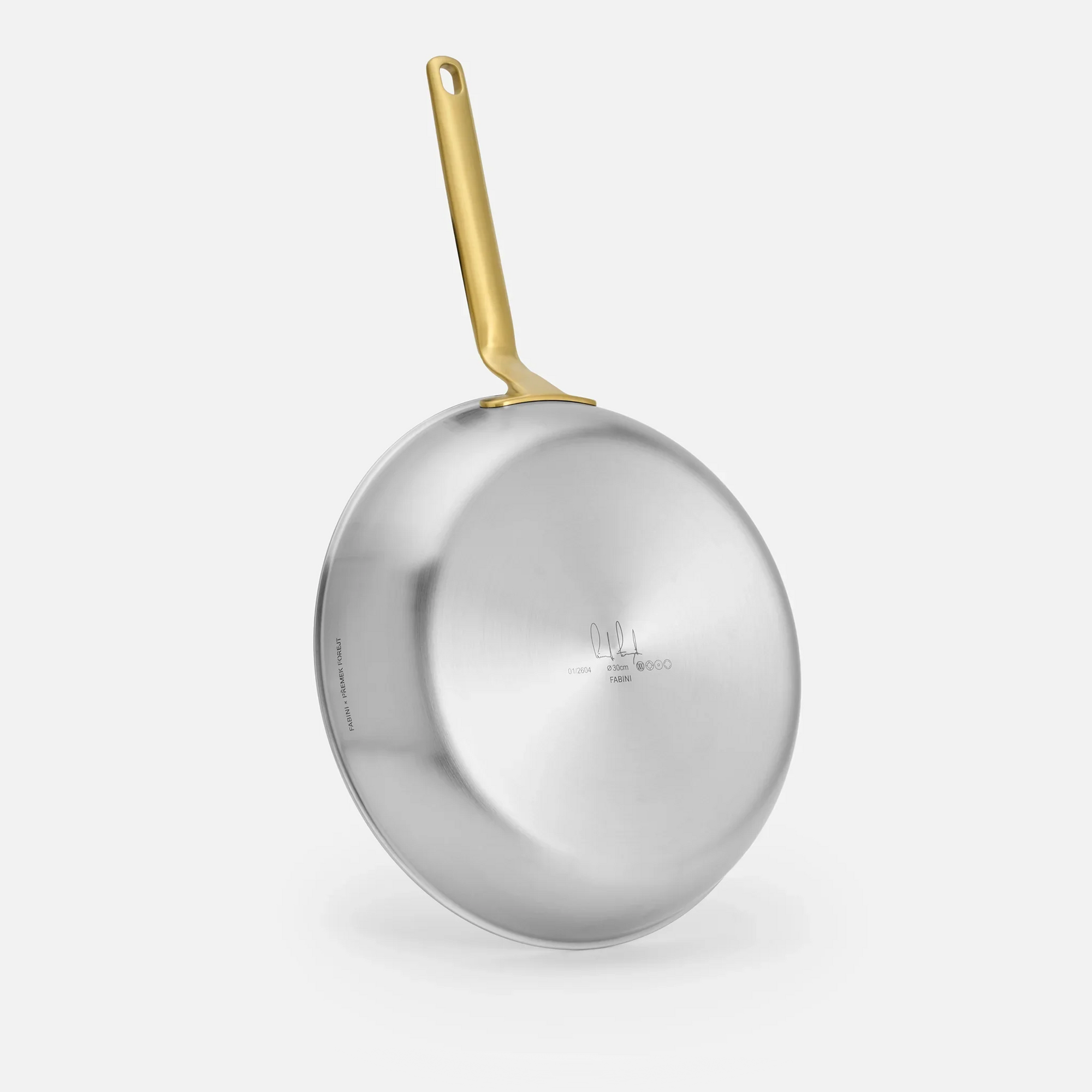 Serpenyő szett FABINI & Forejt, ø 26 cm + ø 30 cm, 2 db - Szegecs nélküli, többrétegű rozsdamentes acél serpenyők