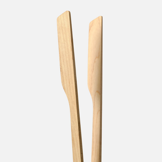 Arba konyhai csipesz - Juharfából készült fa konyhai csipesz