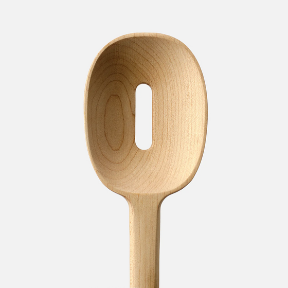 Arba lyukas merőkanál - Juharfából készült fa merőkanál