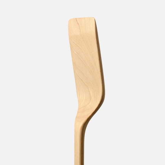 Arba forgató főzőlapát - Juharfából készült fa forgató főzőlapát