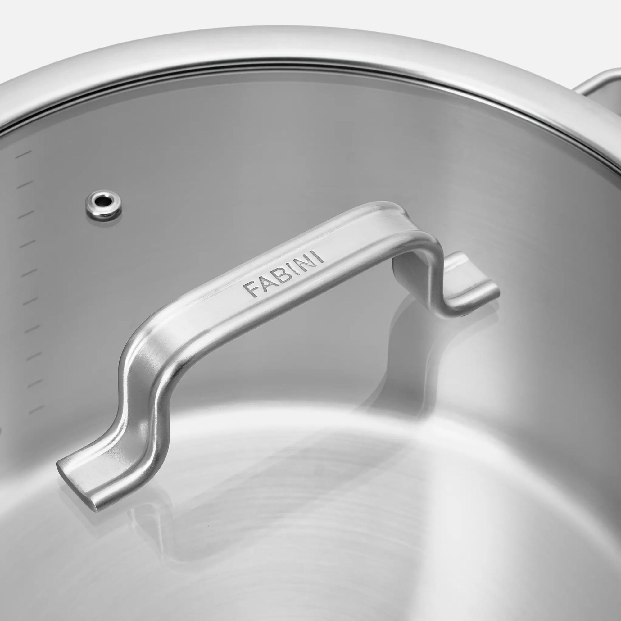 Lábas Core Standard, ø 24 cm (5,5 l) - Egyrétegű rozsdamentes acél lábas, fedővel