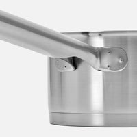 Nyeles lábas Core Standard, ø 16 cm (1,5 l) - Egyrétegű rozsdamentes acél nyeles lábas, fedővel