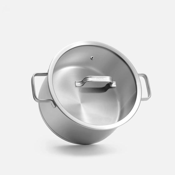 Lábas Core Standard, ø 26 cm (7 l) - Egyrétegű rozsdamentes acél lábas, fedővel
