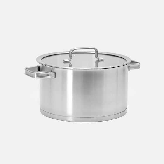 Lábas Core Standard, ø 26 cm (7 l) - Egyrétegű rozsdamentes acél lábas, fedővel