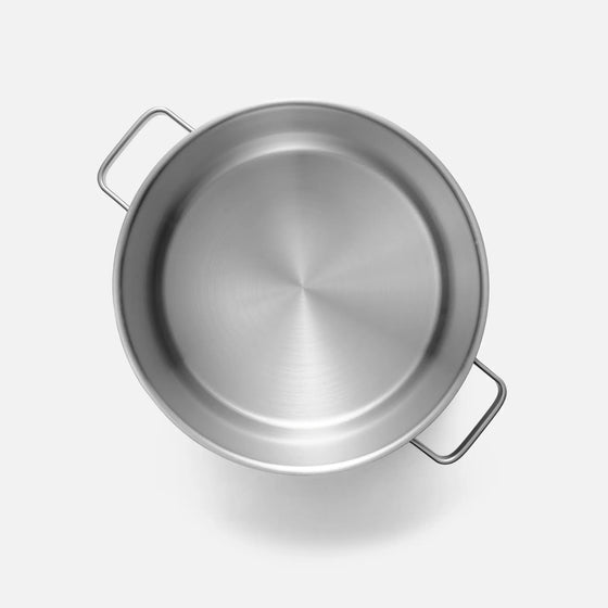 Lábas Core Standard, ø 28 cm (11 l) - Egyrétegű rozsdamentes acél lábas, fedővel