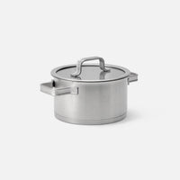Lábas Core Standard, ø 18 cm (2 l) - Egyrétegű rozsdamentes acél lábas, fedővel