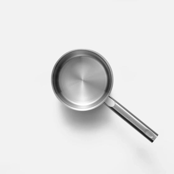 Nyeles lábas Core Standard, ø 16 cm  (1,5 l) - Egyrétegű rozsdamentes acél nyeles lábas, fedővel