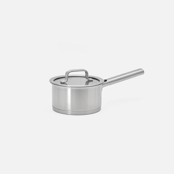 Nyeles lábas Core Standard, ø 16 cm  (1,5 l) - Egyrétegű rozsdamentes acél nyeles lábas, fedővel