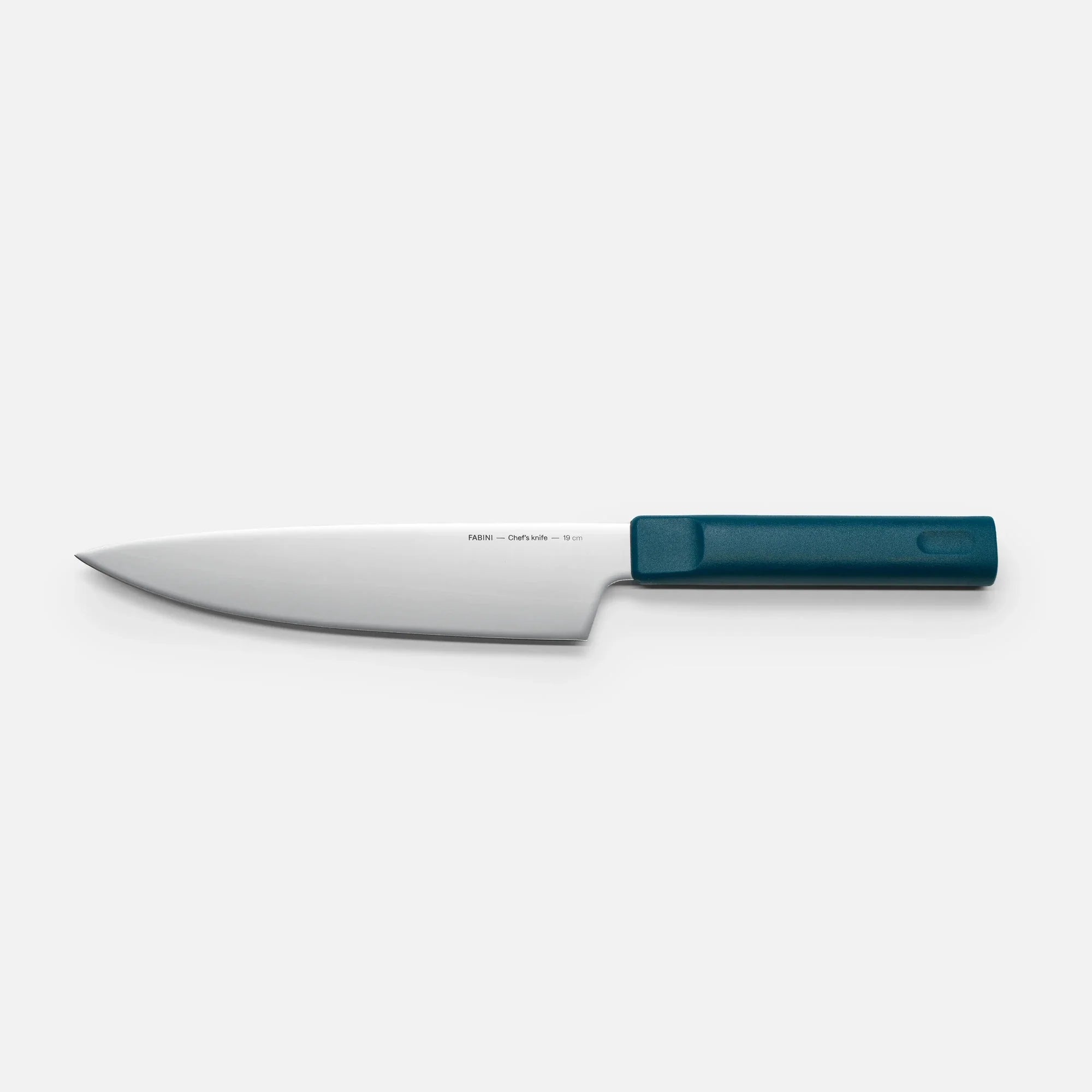 Nagy szakácskés Trino Economy, 19 cm - Kés német acélból, kék