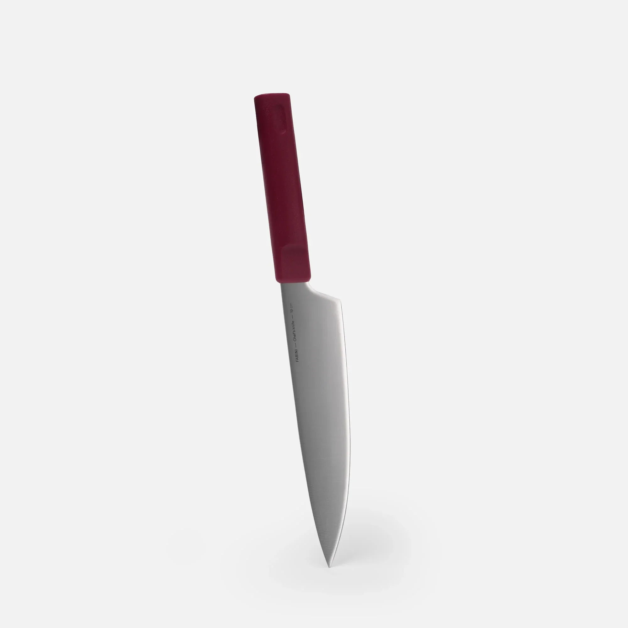 Nagy szakácskés Trino Economy, 19 cm - Kés német acélból, bordó