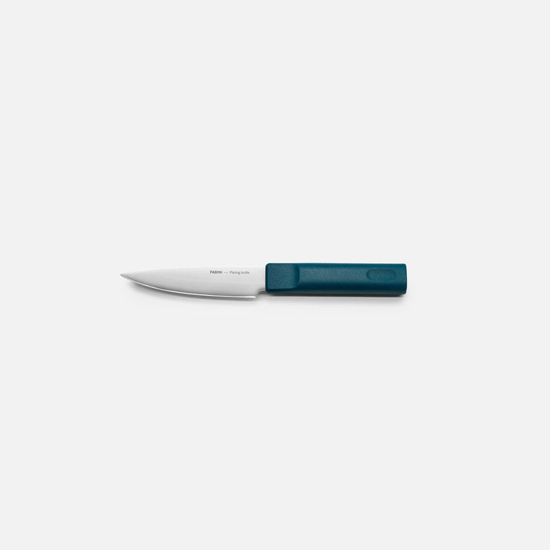 Zöldség- és tűzdelőkés Trino Economy, 10 cm - Kés német acélból, kék