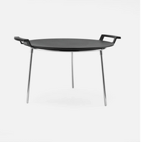 Szabadtéri főzőkészlet FABINI & FUEGO, ø 41 cm - Öntöttvas grillsütő lap és grillező állvány, 6 db-os
