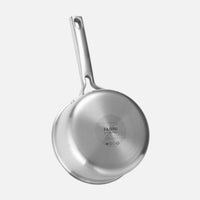 Nyeles lábas FABINI & Pohlreich, ø 16 cm (1,2 l) - Szegecs nélküli nyeles lábas ötrétegű rozsdamentes acélból, fedővel