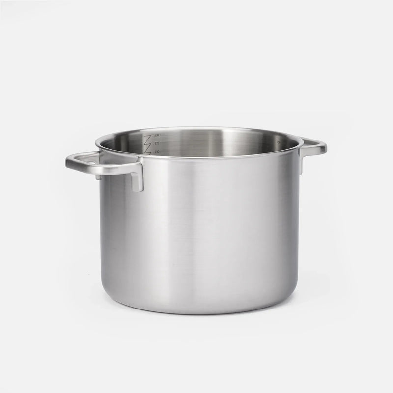 Fazék FABINI & Pohlreich 2.0, ø 24 cm (8 l) - Szegecs nélküli, többrétegű rozsdamentes acél fazék fedővel