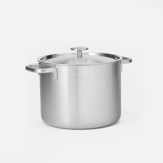 Fazék FABINI & Pohlreich 2.0, ø 24 cm (8 l) - Szegecs nélküli, többrétegű rozsdamentes acél fazék fedővel