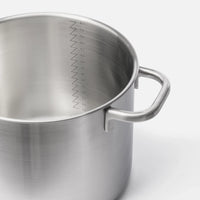 Fazék FABINI & Pohlreich 2.0, ø 24 cm (8 l) - Szegecs nélküli, többrétegű rozsdamentes acél fazék fedővel