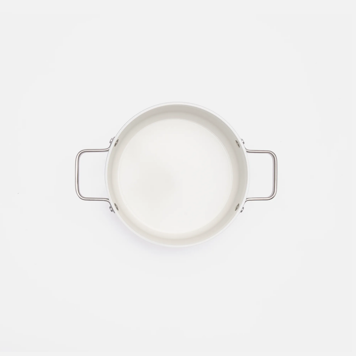 Fazék Meda 5.0 Standard, ø 20 cm (2,6 l) - Tapadásmentes kerámia bevonatú fazék fedővel, krémszínű