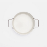 Lábas Meda 5.0 Standard, ø 24 cm (5,4 l) - Tapadásmentes kerámia bevonatú fazék fedővel, krémszínű