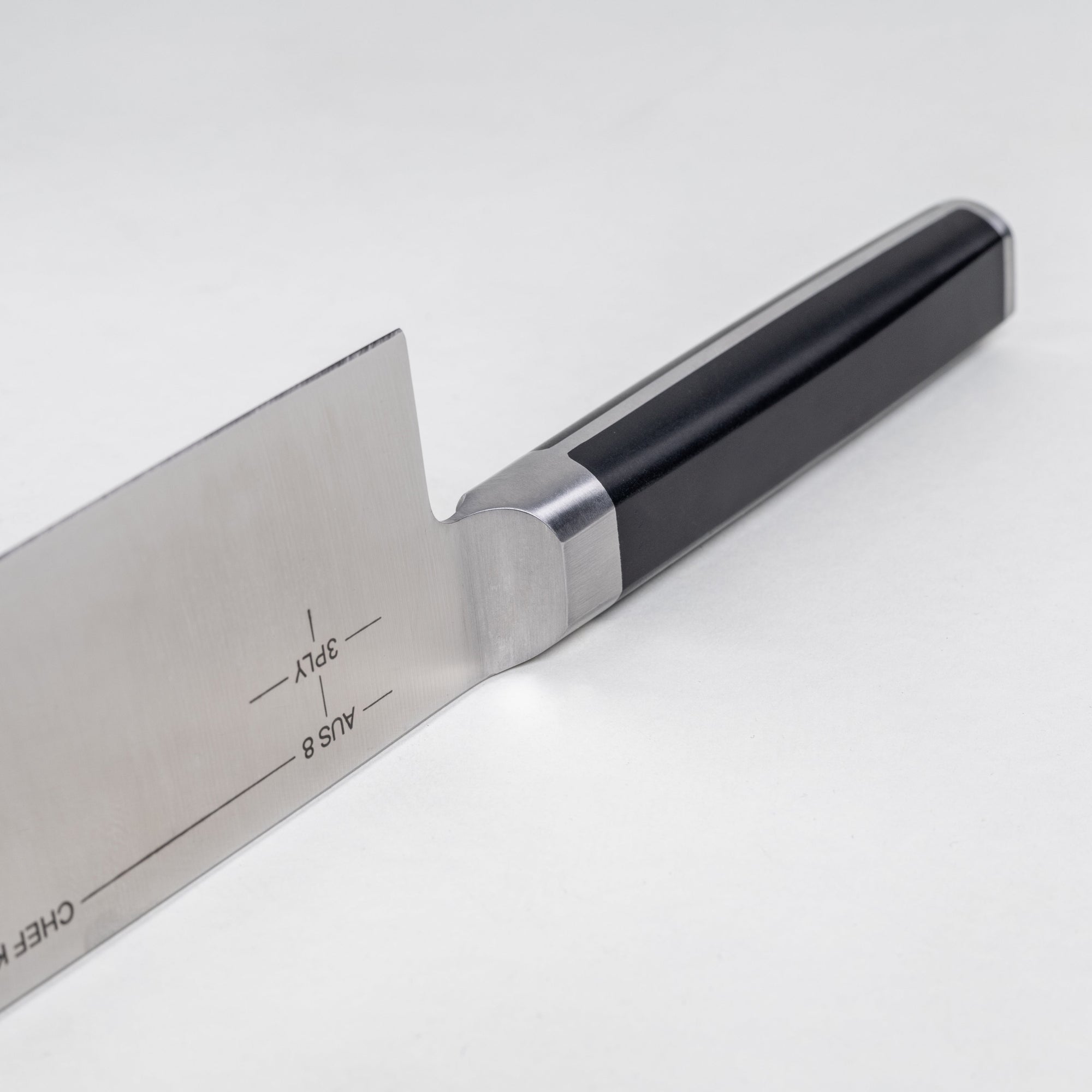 Szakácskés Trino, 20 cm - Szakácskés háromrétegű japán acélból