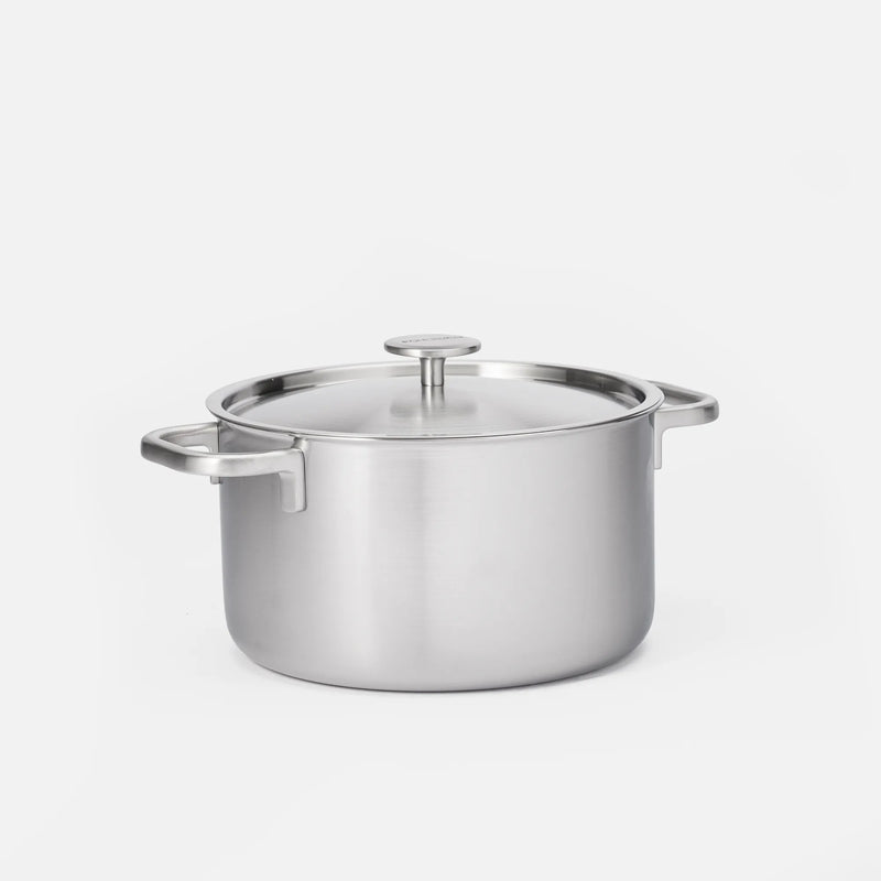 Lábas FABINI & Pohlreich 2.0, ø 24 cm (5,5 l) - Szegecs nélküli, többrétegű rozsdamentes acél fazék fedővel