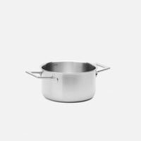 Fazék Lucca 4.0 Pro, ø 18 cm (2 l) - Szegecs nélküli fazék többrétegű rozsdamentes acélból, fedővel