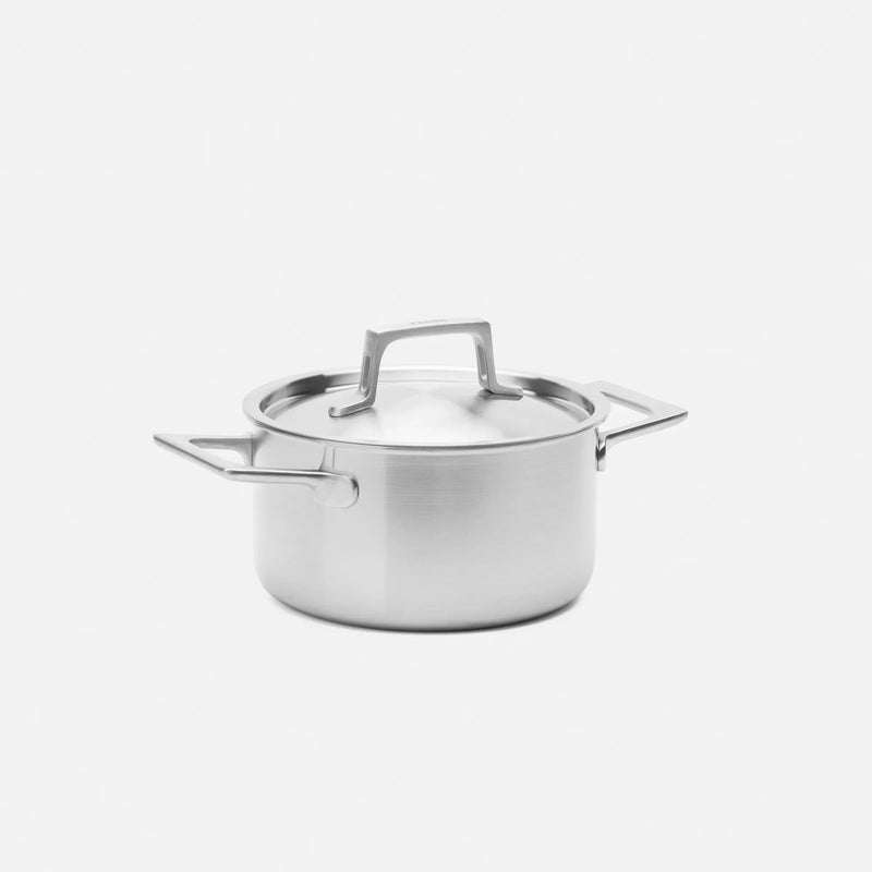 Fazék Lucca 4.0 Pro, ø 18 cm (2 l) - Szegecs nélküli fazék többrétegű rozsdamentes acélból, fedővel