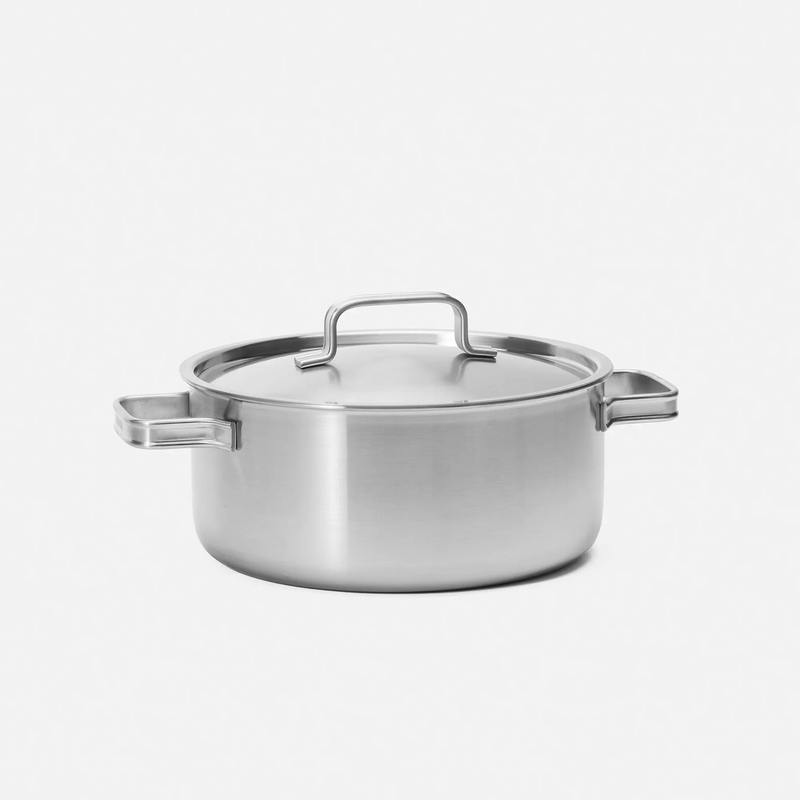 Lábas Lucca 4.0 Standard, ø 24 cm (5,5 l) - Szegecs nélküli, többrétegű rozsdamentes acél lábas fedővel