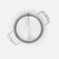 Lábas Lucca 3.0 Pro, ø 20 cm (3 l) - Szegecs nélküli, többrétegű rozsdamentes acél lábas fedővel