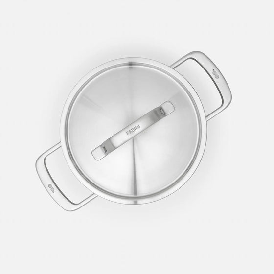 Lábas Lucca 3.0, ø 20 cm (3 l) - Szegecs nélküli, többrétegű rozsdamentes acél lábas fedővel