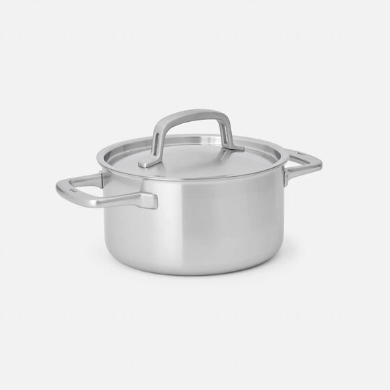 Lábas Lucca 3.0, ø 20 cm (3 l) - Szegecs nélküli, többrétegű rozsdamentes acél lábas fedővel