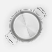 Lábas Lucca 3.0 Pro, ø 24 cm (5,5 l) - Szegecs nélküli, többrétegű rozsdamentes acél lábas fedővel