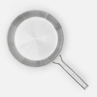 Serpenyő Lucca 3.0, ø 30 cm - Szegecs nélküli, többrétegű rozsdamentes acél serpenyő, fedő nélkül