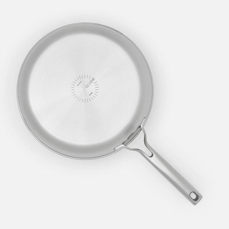 Serpenyő Lucca 3.0, ø 30 cm - Szegecs nélküli, többrétegű rozsdamentes acél serpenyő, fedő nélkül