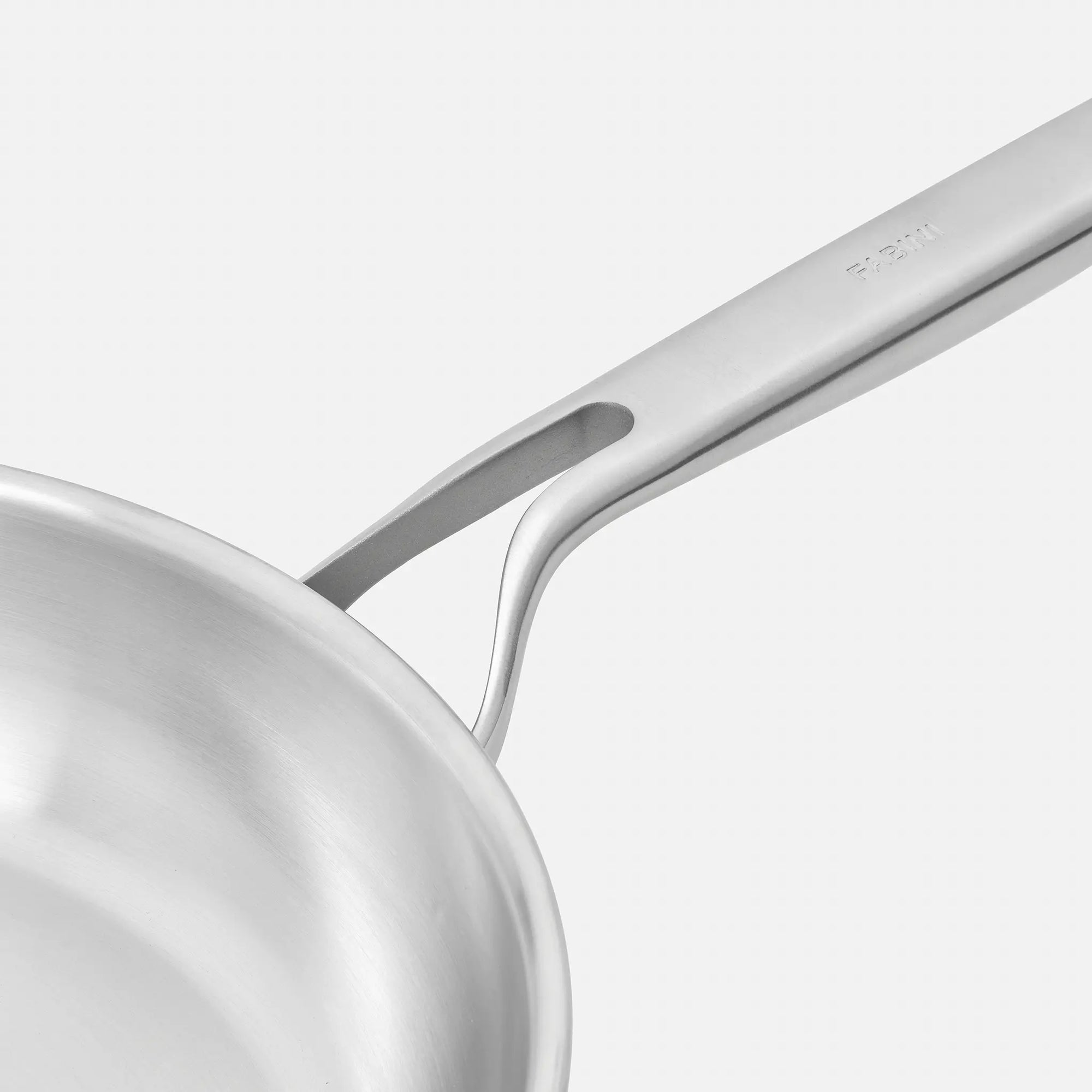 Serpenyő Lucca 3.0, ø 30 cm - Szegecs nélküli, többrétegű rozsdamentes acél serpenyő, fedő nélkül