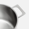 Lucca 4.0 szegecsmentes, többrétegű rozsdamentes acélból készült fazék fedővel Ø 20 cm (3 l)