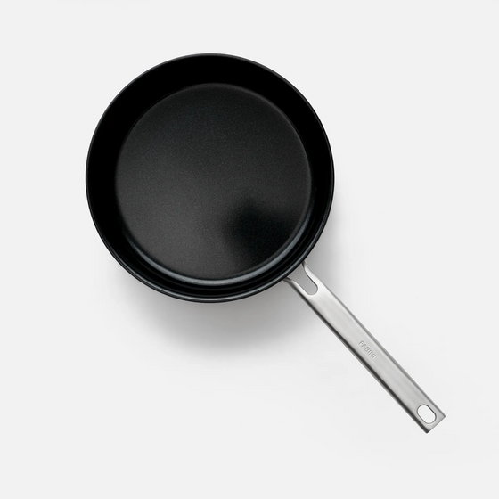 Mély serpenyő Lucca 4.0 Pro, ø 24 cm (2,5 l) - Tapadásmentes, szegecs nélküli mély serpenyő többrétegű rozsdamentes acélból, fedővel