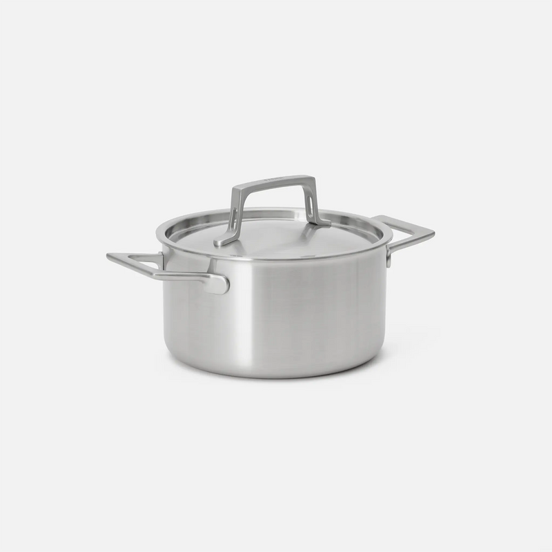 Fazék Lucca 4.0 Pro, ø 20 cm (3 l) - Szegecs nélküli fazék többrétegű rozsdamentes acélból, fedővel