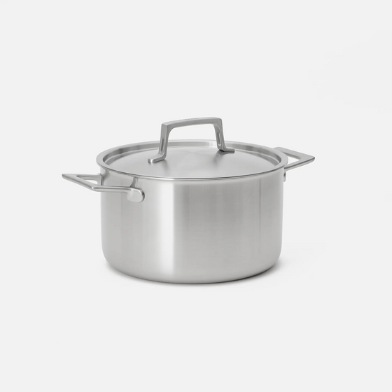 Lábas Lucca 4.0 Pro, ø 24 cm (5,5 l) - Szegecs nélküli lábas többrétegű rozsdamentes acélból, fedővel