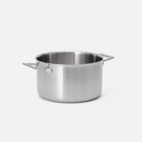 Lábas Lucca 4.0 Pro, ø 24 cm (5,5 l) - Szegecs nélküli lábas többrétegű rozsdamentes acélból, fedővel
