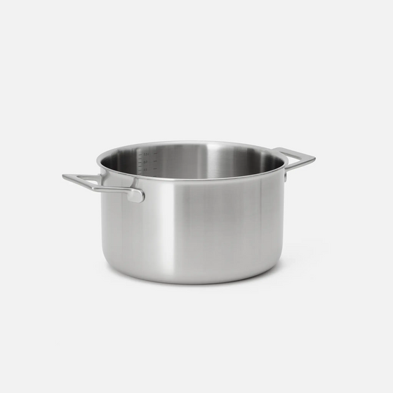 Lábas Lucca 4.0 Pro, ø 24 cm (5,5 l) - Szegecs nélküli lábas többrétegű rozsdamentes acélból, fedővel