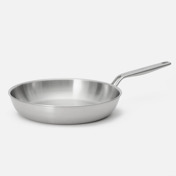 Serpenyő Lucca 4.0 Pro, ø 30 cm - Szegecs nélküli többrétegű rozsdamentes acél serpenyő, fedő nélkül