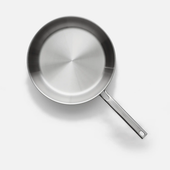 Serpenyő Lucca 4.0 Pro, ø 30 cm - Szegecs nélküli többrétegű rozsdamentes acél serpenyő, fedő nélkül