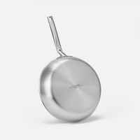 Serpenyő Lucca 4.0 Pro, ø 30 cm - Szegecs nélküli többrétegű rozsdamentes acél serpenyő, fedő nélkül