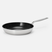 Serpenyő Lucca 4.0 Pro, ø 30 cm - Tapadásmentes, szegecs nélküli serpenyő többrétegű rozsdamentes acélból, fedő nélkül