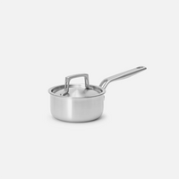 Nyeles lábas Lucca 4.0 Pro, ø 14 cm (0,8 l) - Szegecs nélküli nyeles lábas többrétegű rozsdamentes acélból, fedővel